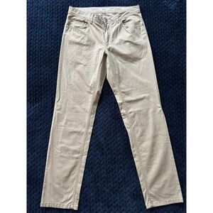 Brax Mens Cooper‎ Fancy Beige Stretch Chino Performance Comfort Size 32